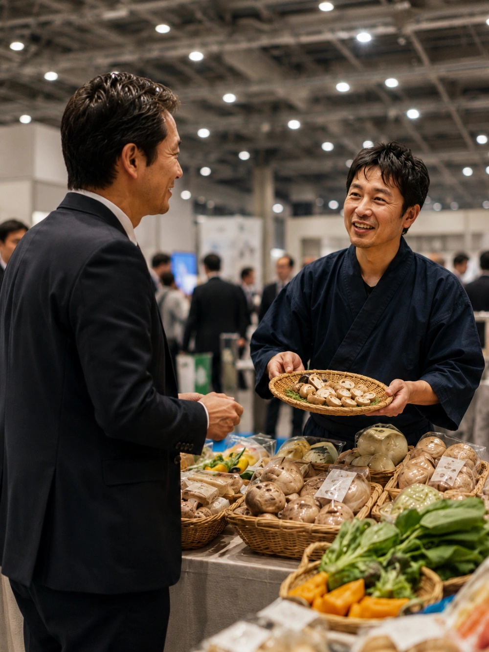 生産者・メーカーとの商談